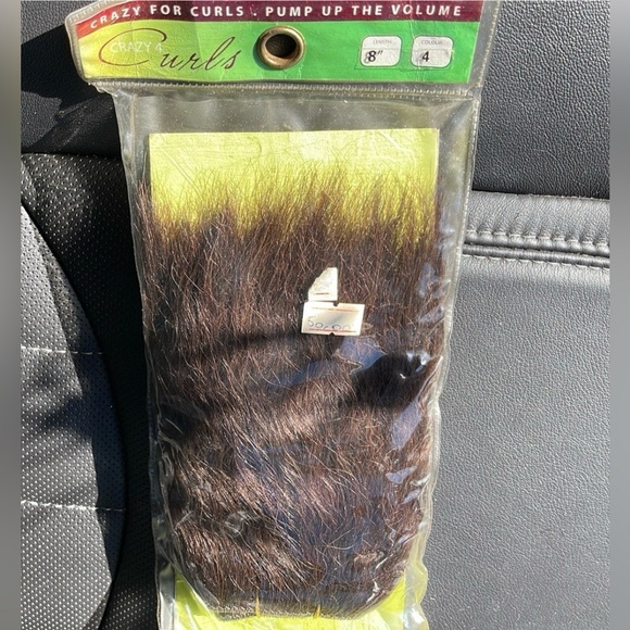 Sleek Crazy Curls 100% Human Hair Weave LENGTH #8 Color 4 NWT - Picture 11 of 11